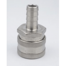 ENGATE RÁPIDO INOX - FÊMEA 1/2 X ESPIGÃO 1/2