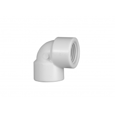 COTOVELO 90º FÊMEA 3/4 - PLÁSTICO - ROSCÁVEL
