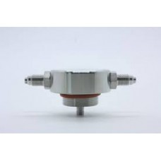 TAMPA GROWLER INOX -  ENTRADA E SAIDA 7/16 - COM ANTI-RETORNO